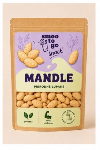 Mandle naturálne lúpané 100g