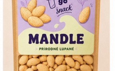 Mandle naturálne lúpané 100g