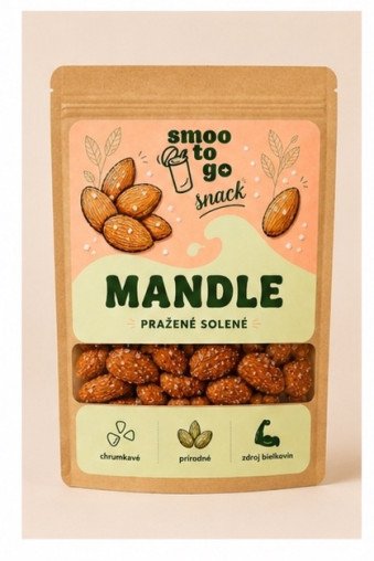 Mandle pražené solené 100g