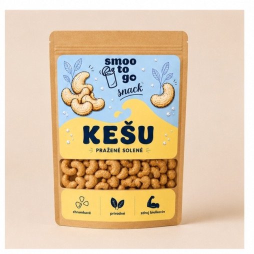 Kešu pražené solené 100g
