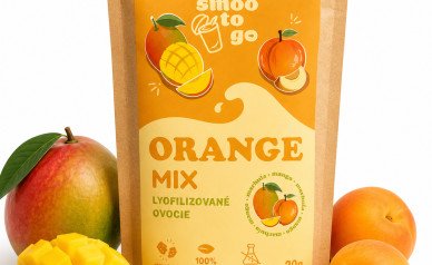 Orange Mix – Lyofilizované ovocie 20 g