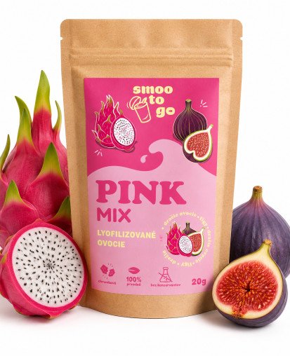 Pink Mix – Lyofilizované ovocie 20 g