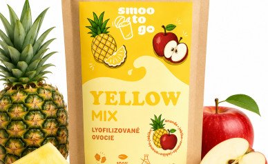 Yellow Mix – Lyofilizované ovocie 20 g