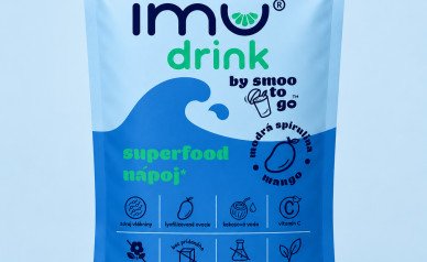 IMU DRINK - MODRÁ SPIRULINA / MANGO