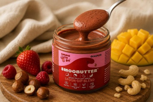 SMOOBUTTER™ Lieskovec × Jahoda × Malina